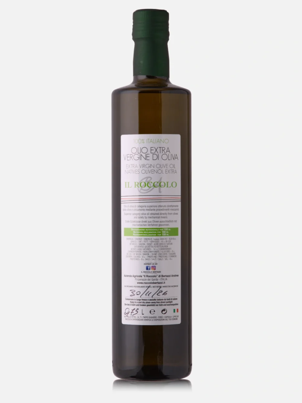 olio etravergine di oliva il roccolo