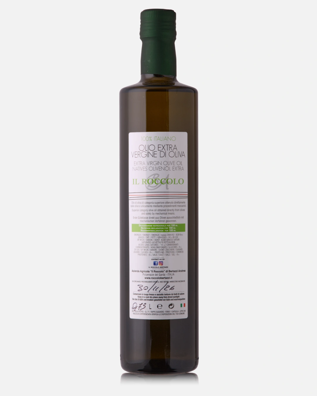 olio etravergine di oliva il roccolo